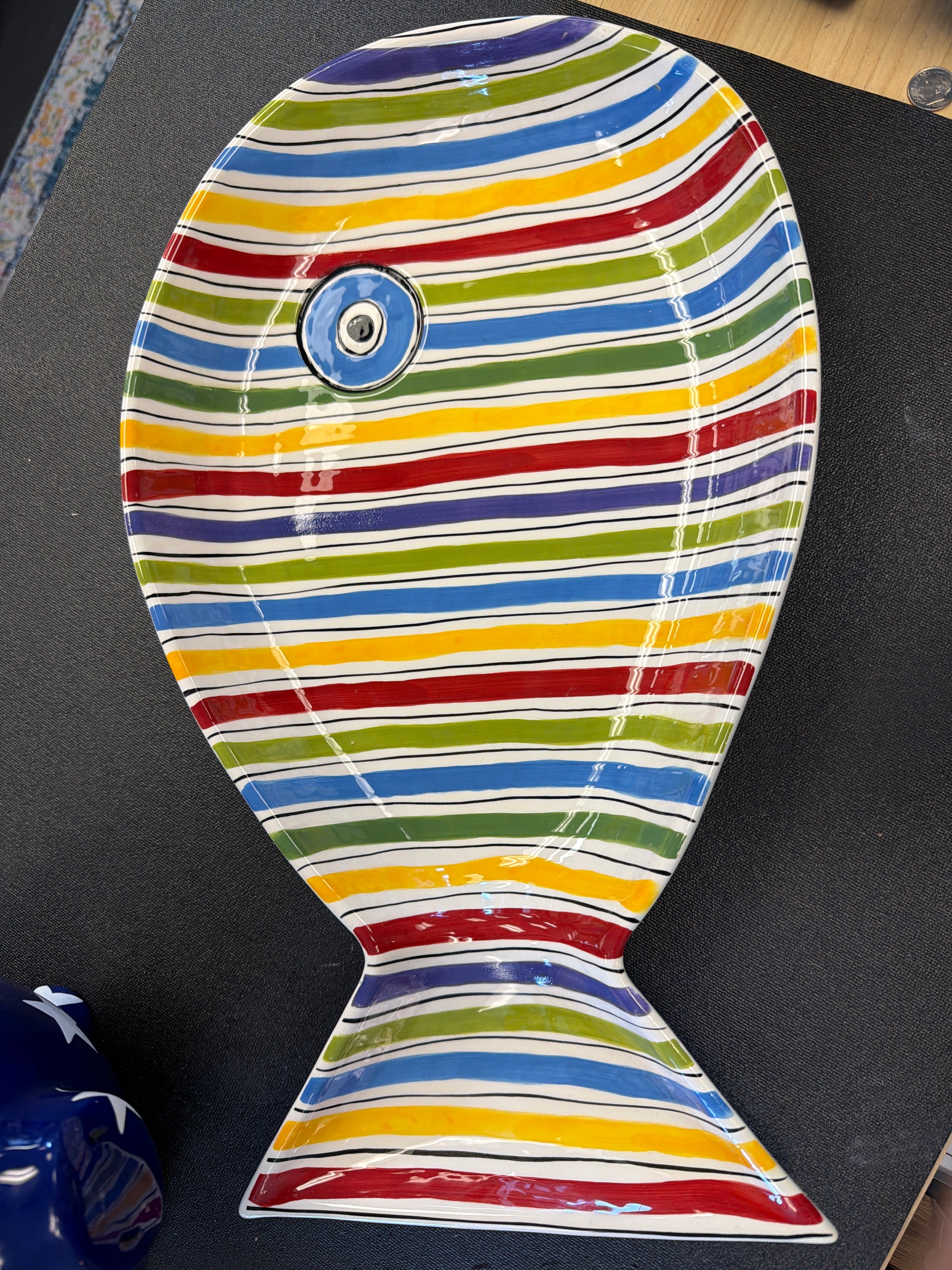 Mandy Bagwell fish serving platter