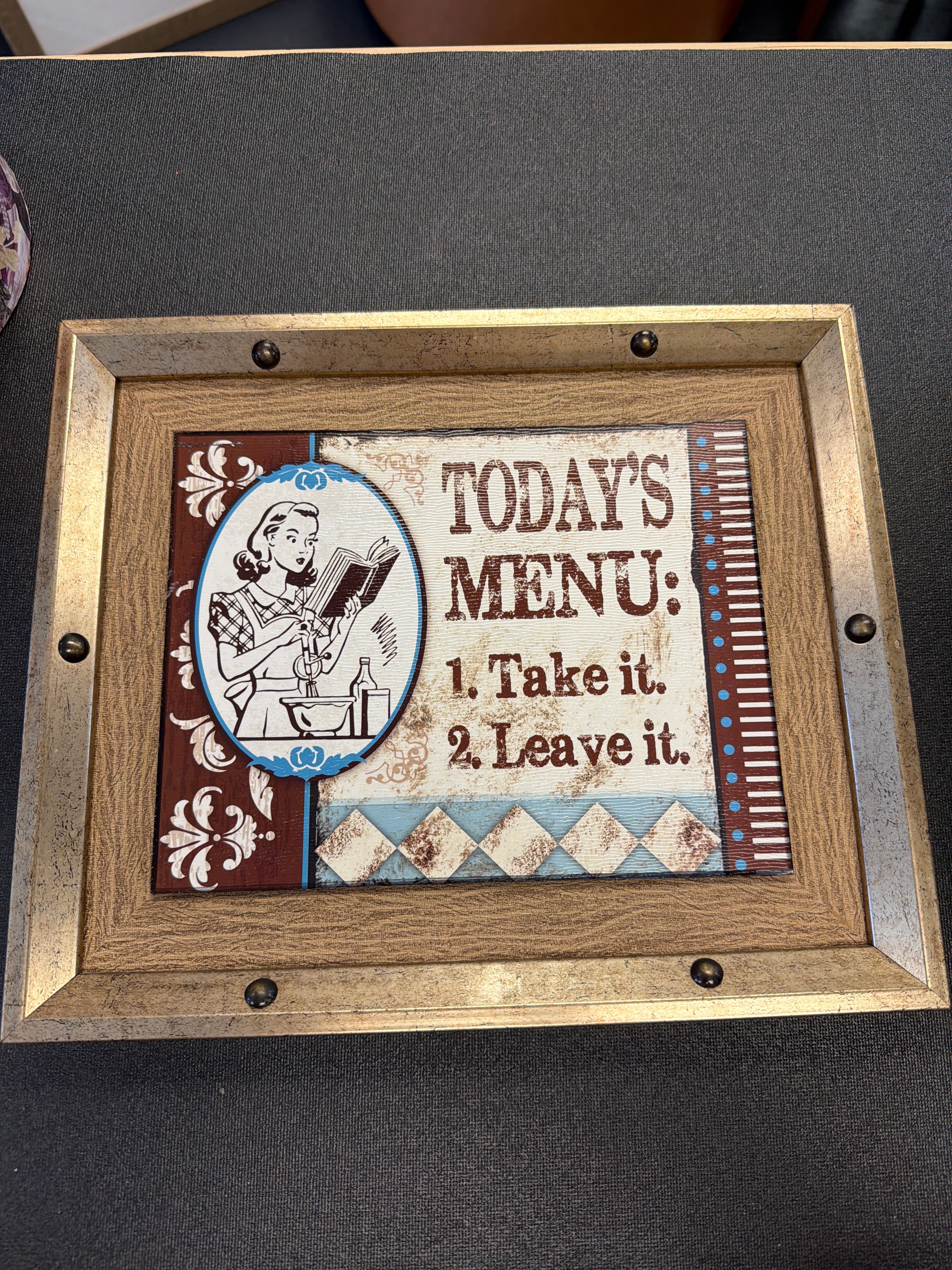 Today’s Menu
