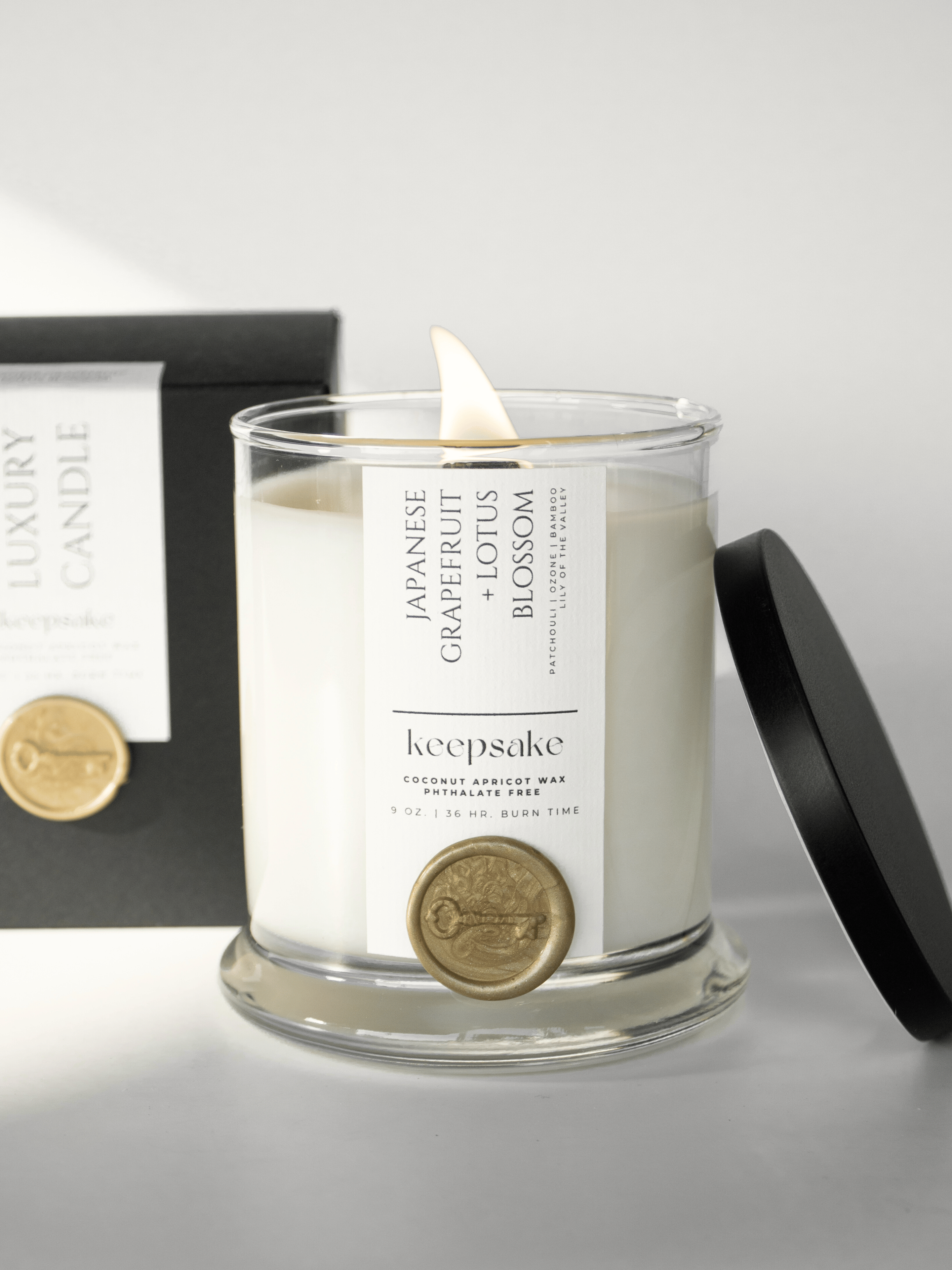 9 oz. Luxury Candle - Japanese Grapefruit + Lotus Blossom