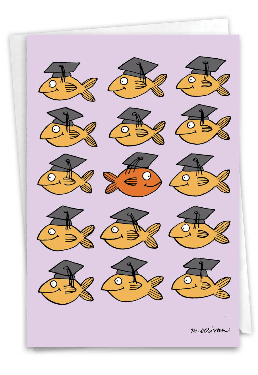 Graduation Card - Stand Out in Crowd