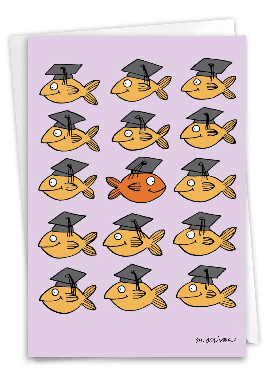Graduation Card - Stand Out in Crowd