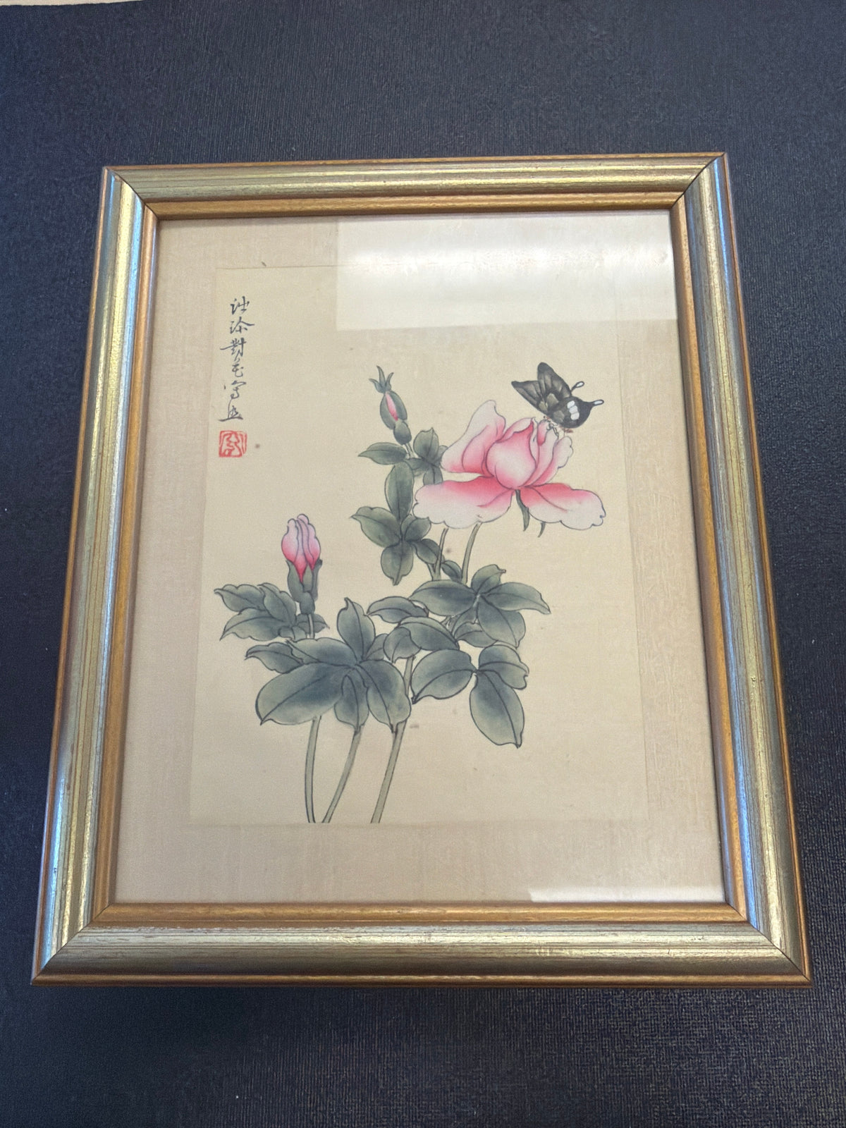 Watercolor on Silk-2