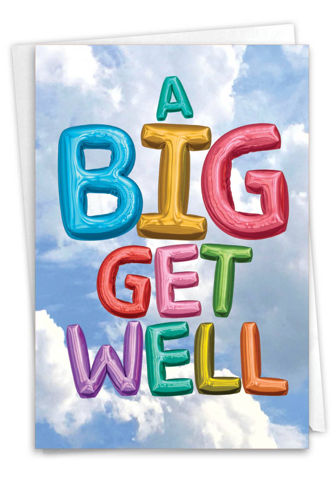 Get Well Card - Inflated Messages