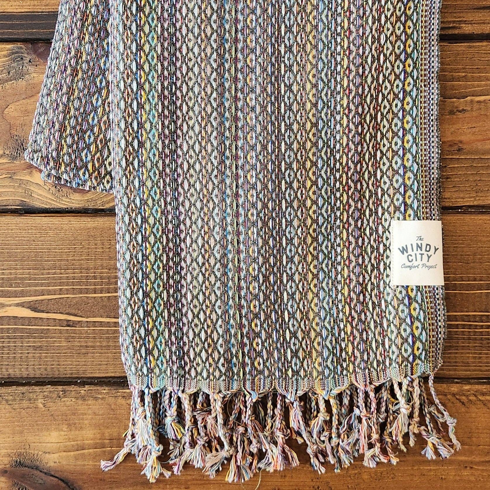 Spring Turkish Blanket - Rainbow Moss