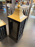 Black and gold lantern large