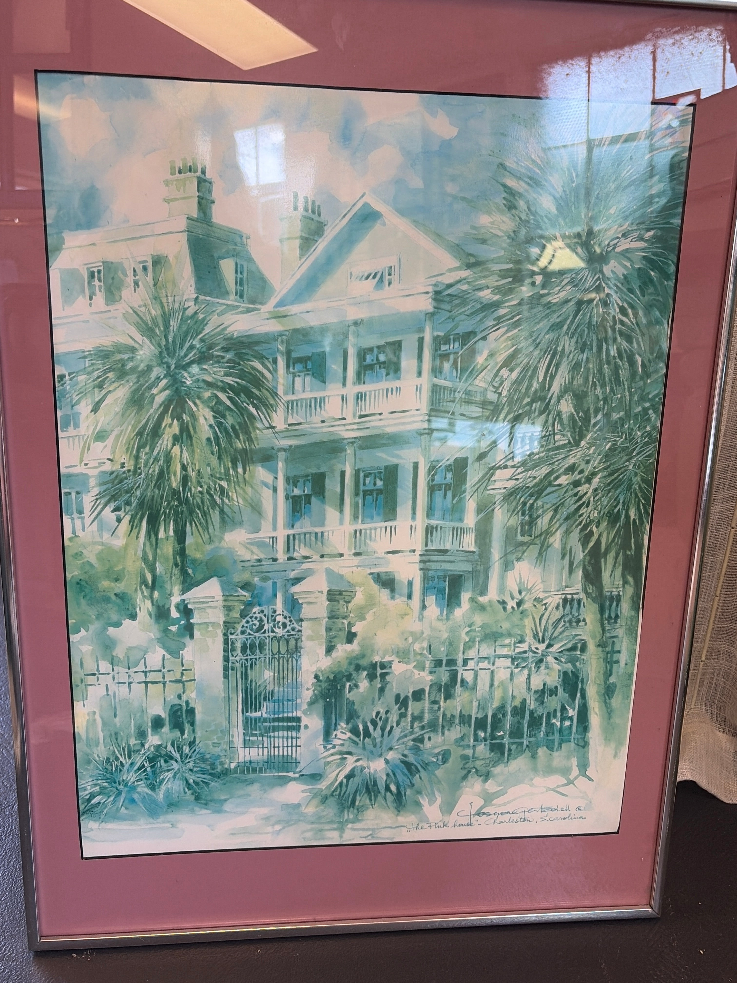 “The Pink House” by Josie Gent Edell Original