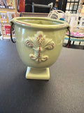 Sage green vase