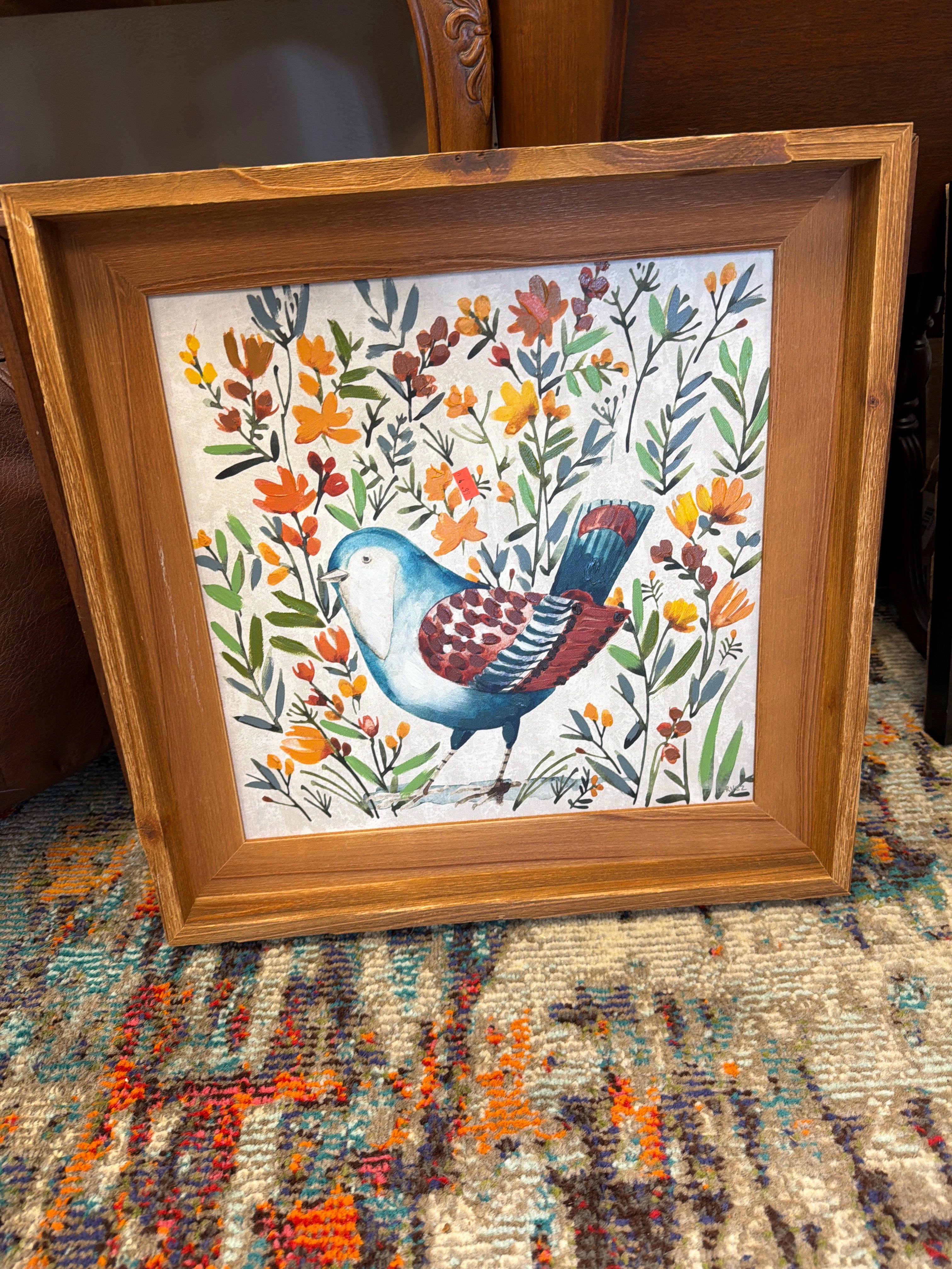 Peace Bird canvas print- Carey Copeland