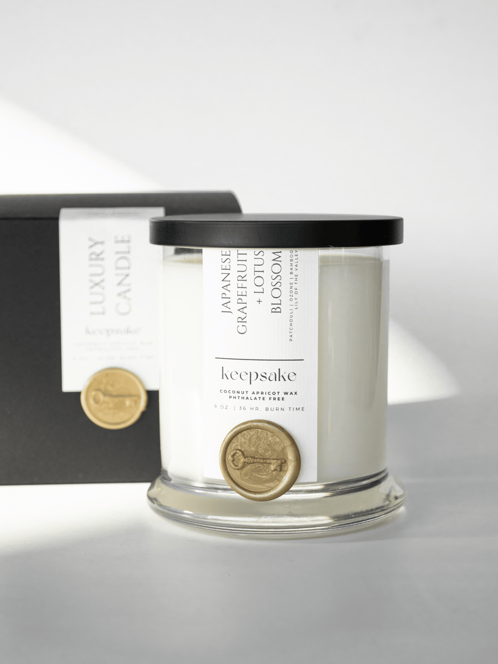 9 oz. Luxury Candle - Japanese Grapefruit + Lotus Blossom