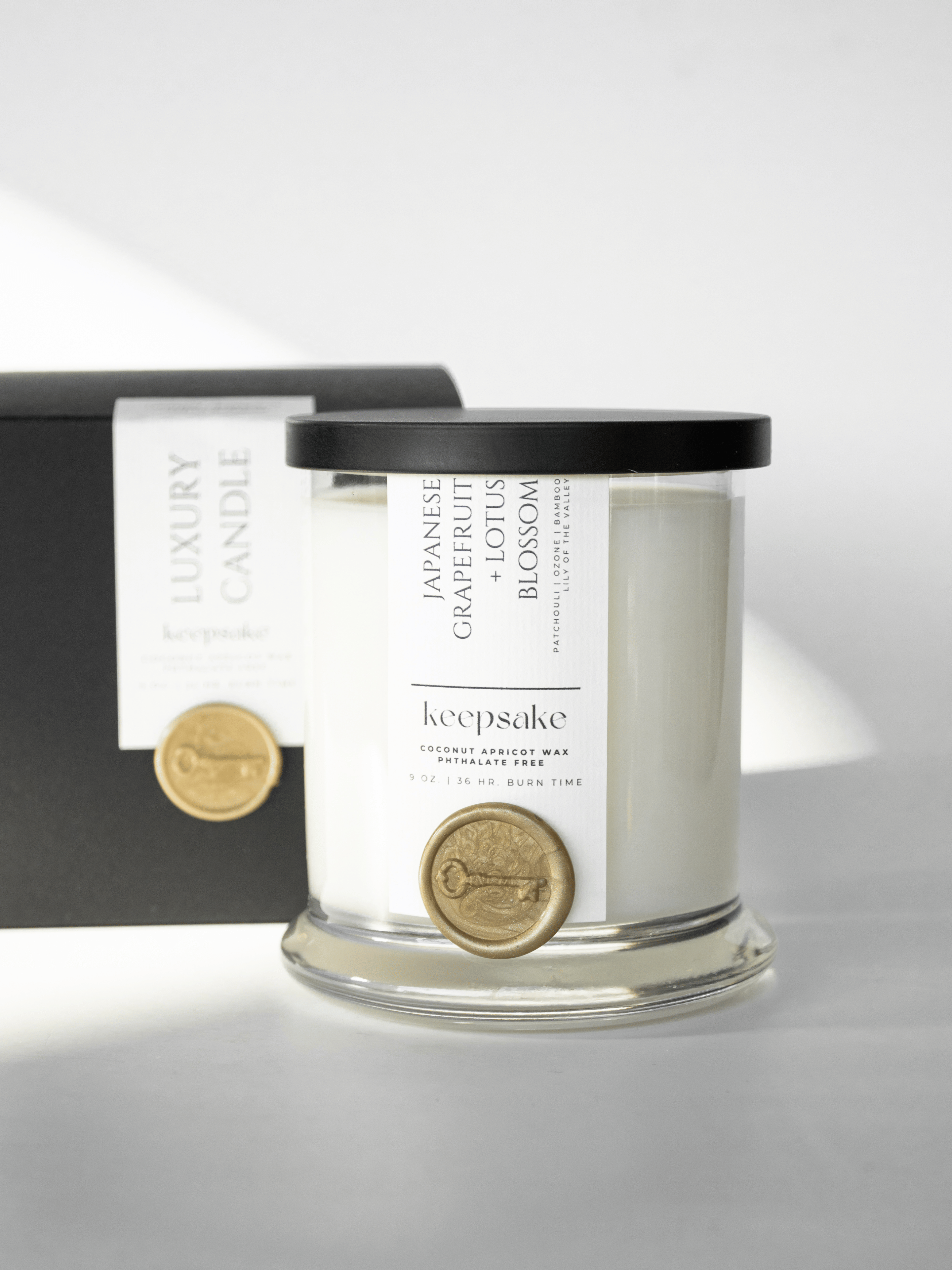 9 oz. Luxury Candle - Japanese Grapefruit + Lotus Blossom