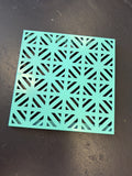 Turquoise wall decor