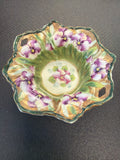 Hand-painted Nippon pansy bowl