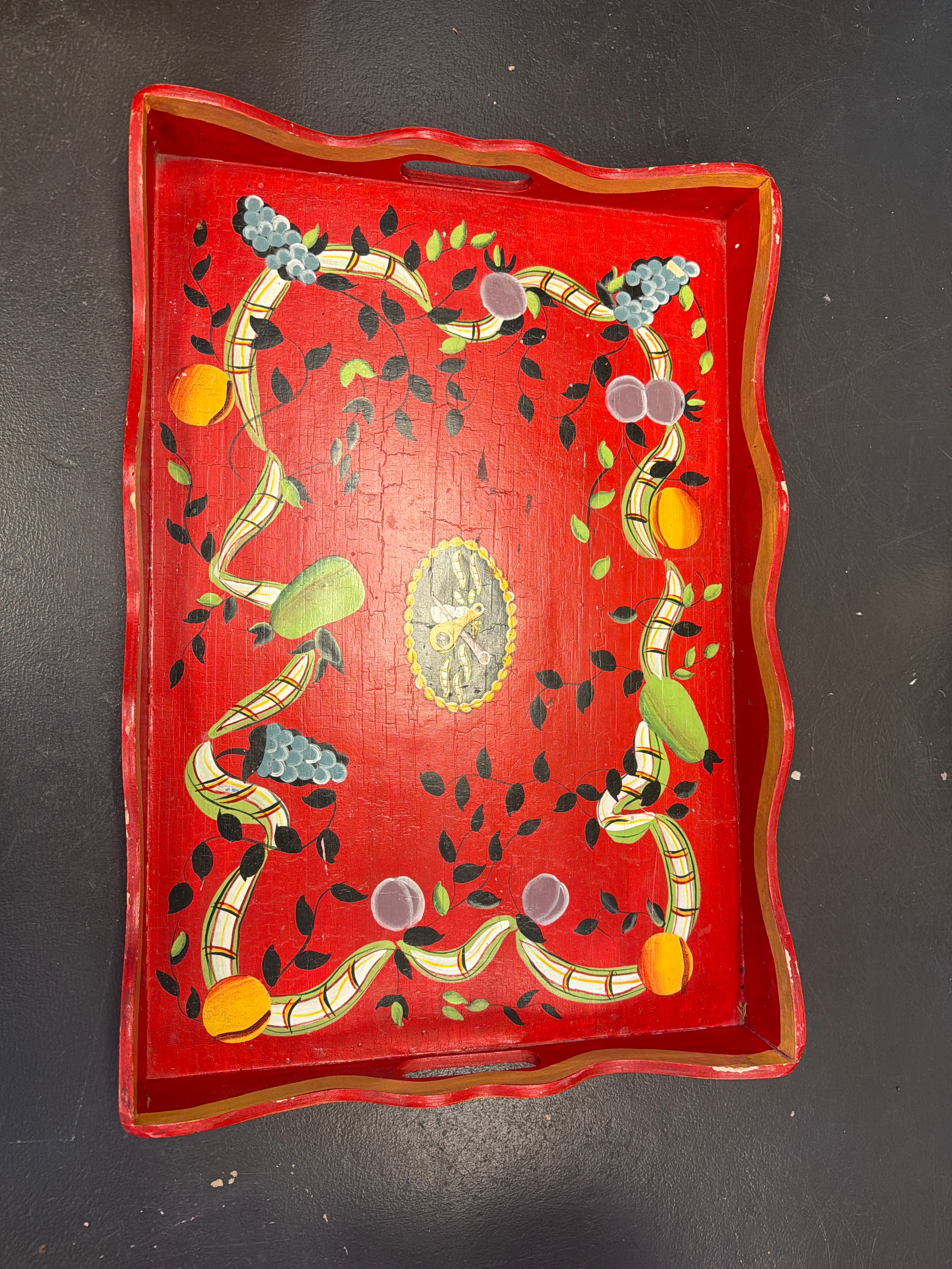 Red Tray