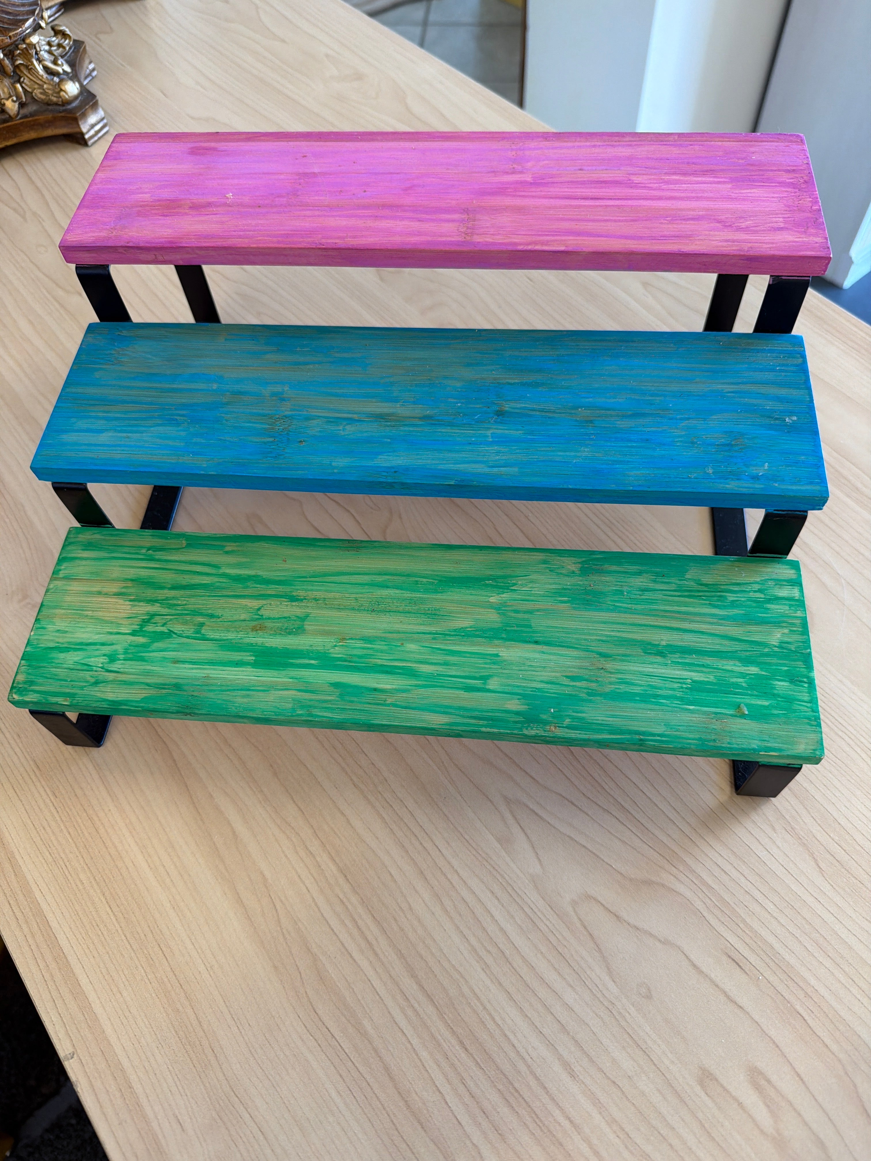 Colorful display rack
