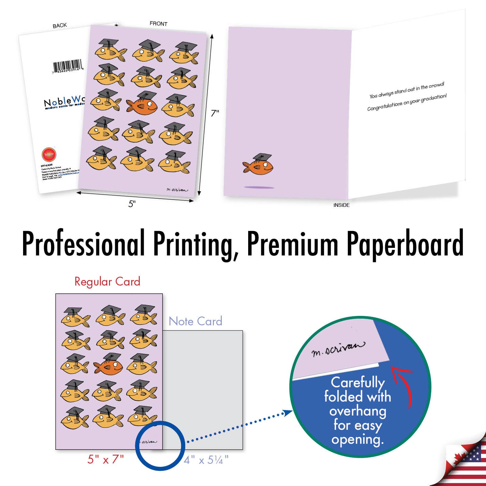 Graduation Card - Stand Out in Crowd