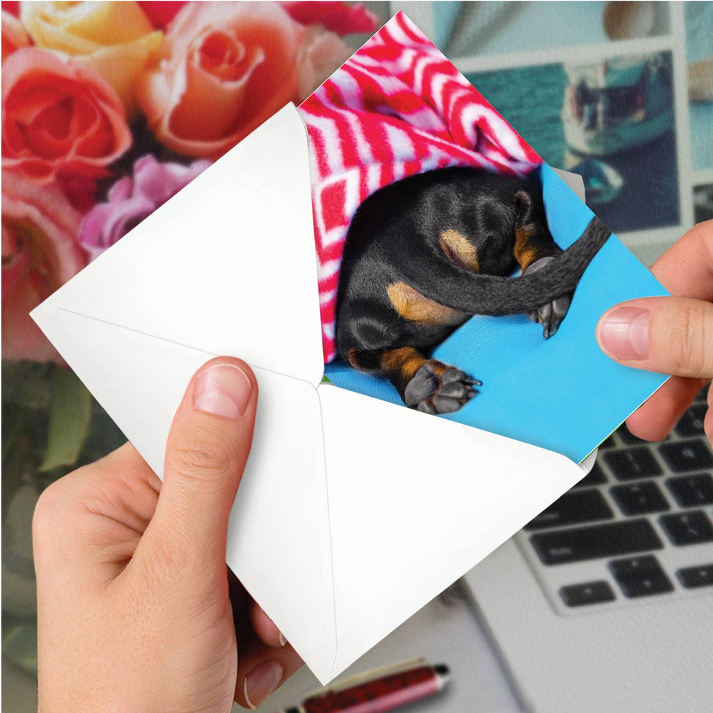 Thinking of You Card - Tattle Tails - Blanket
