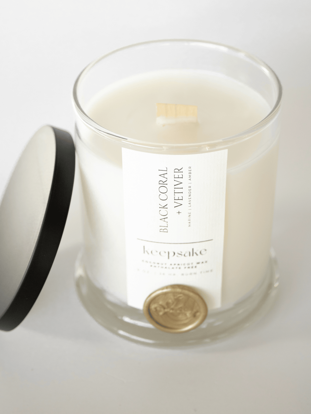 9 oz. Luxury Candle - Black Coral + Vetiver
