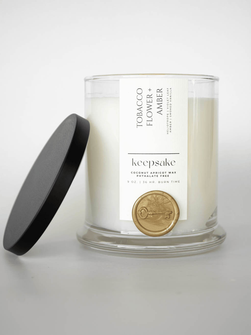 9 oz. Luxury Candle - Tobacco Flower + Amber