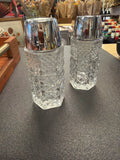 Vintage Anchor Hocking Wexford salt and pepper shakers