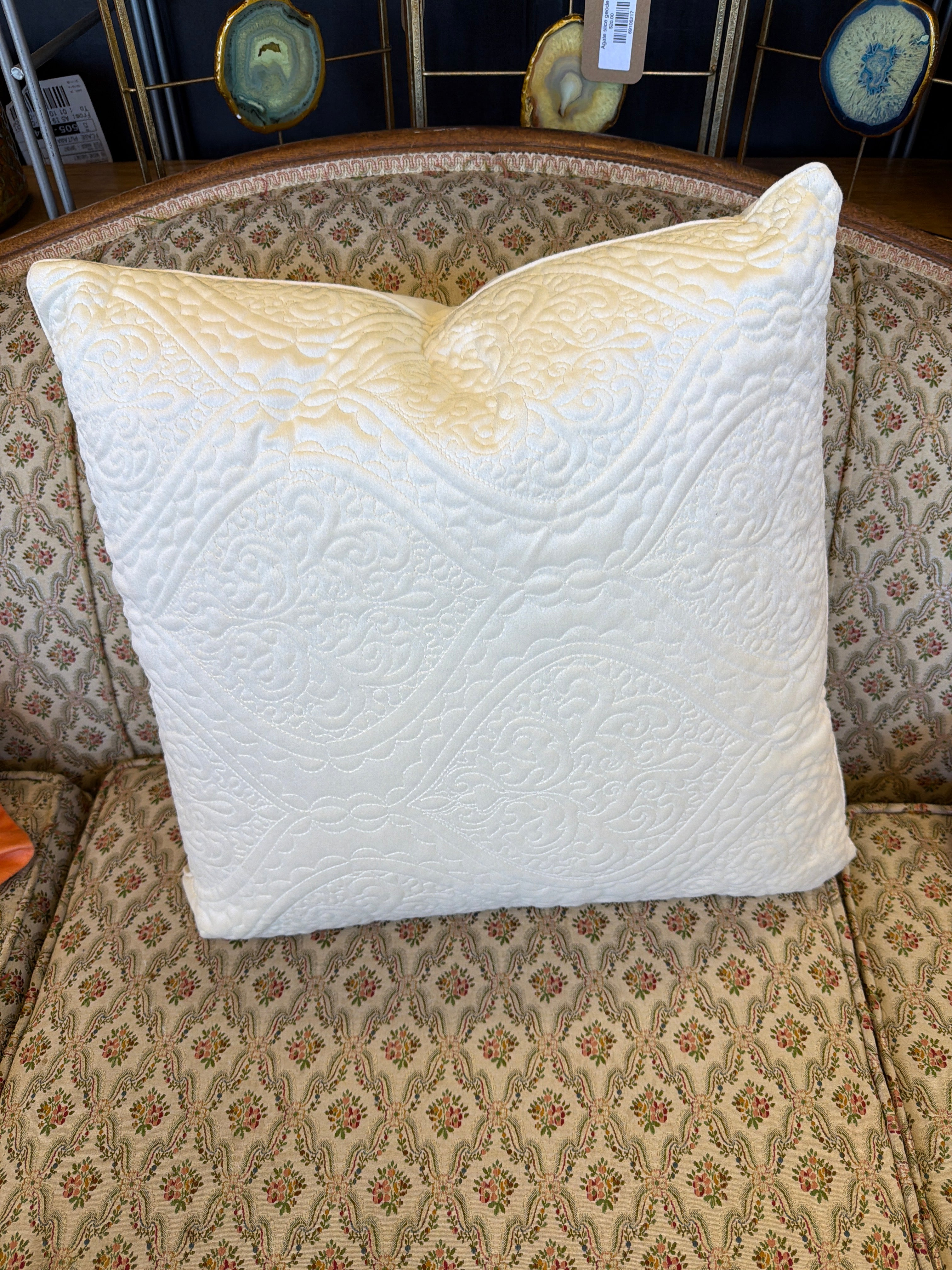 Luxury linen flax pillow