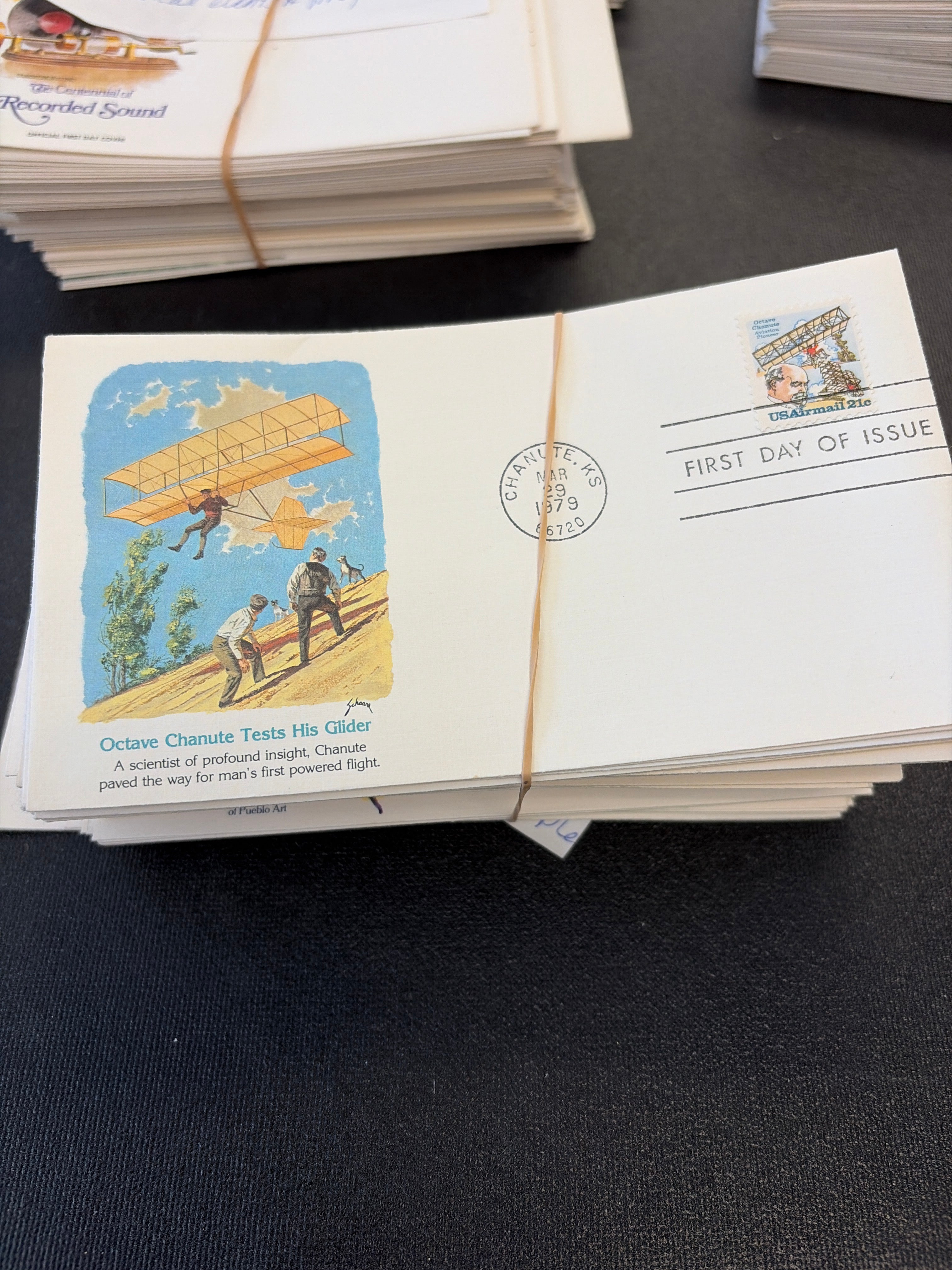 Famous people, inventors, and heritage first edition stamps, and envelopes