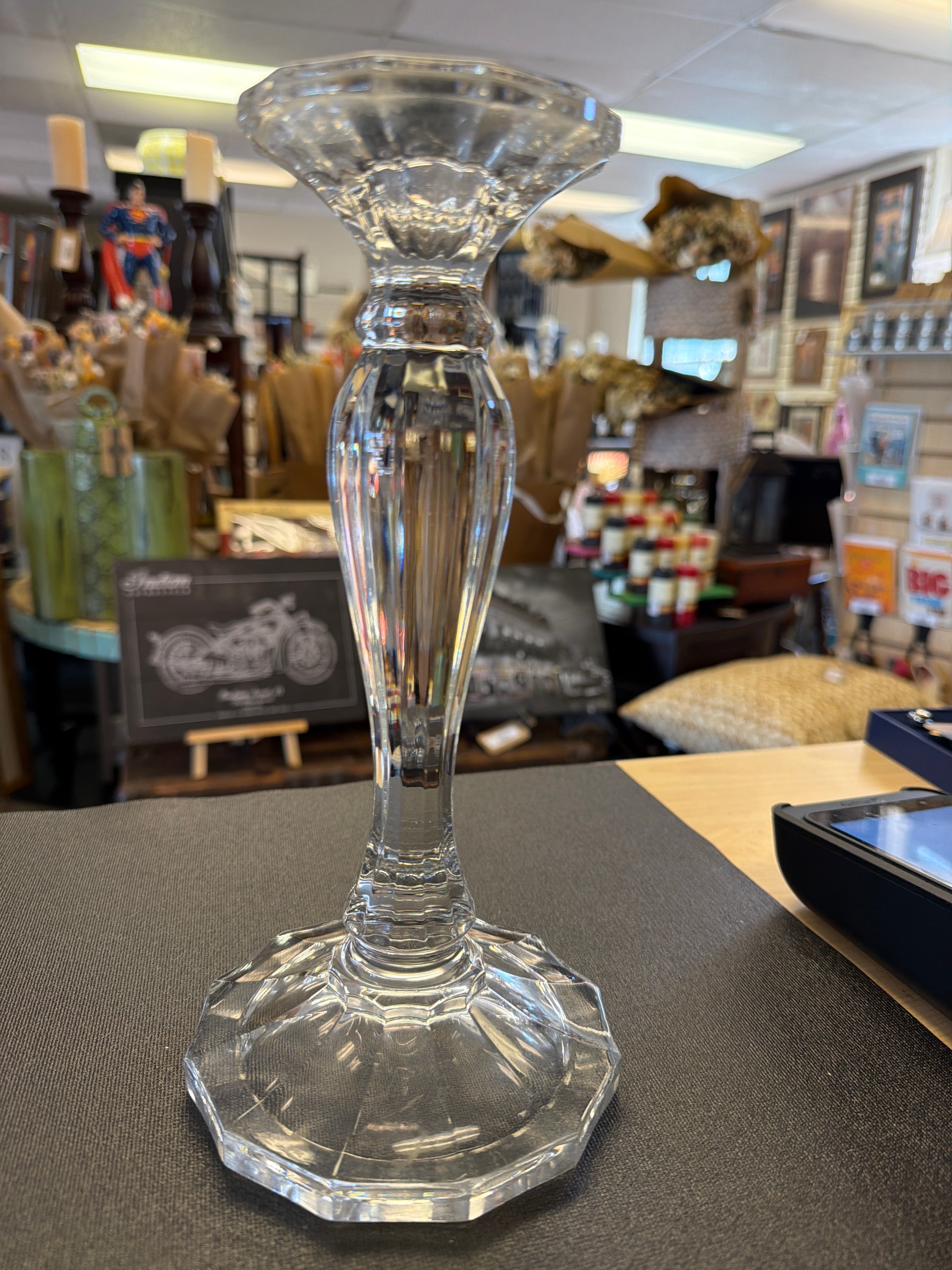 Oscar de la Renta Crystal Candlestick