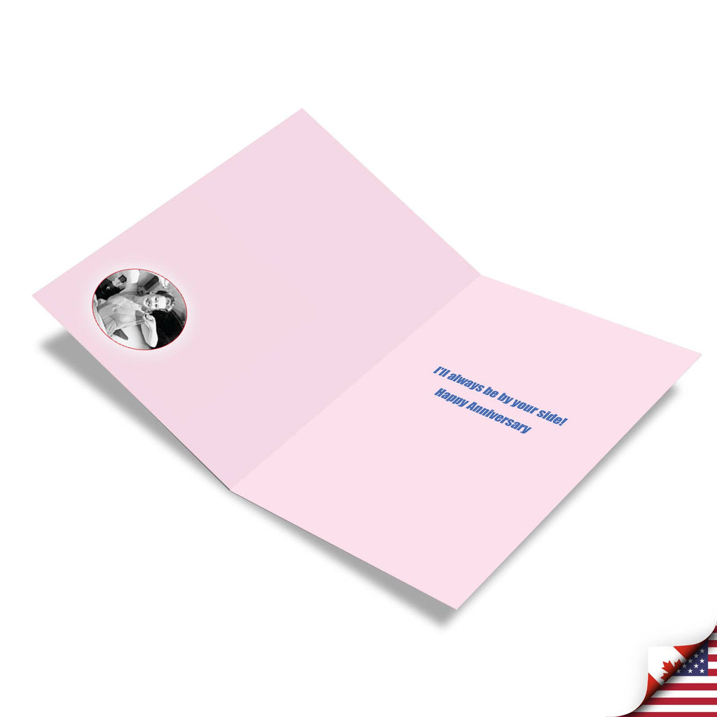 Funny Anniversary Greeting Card - Her Side