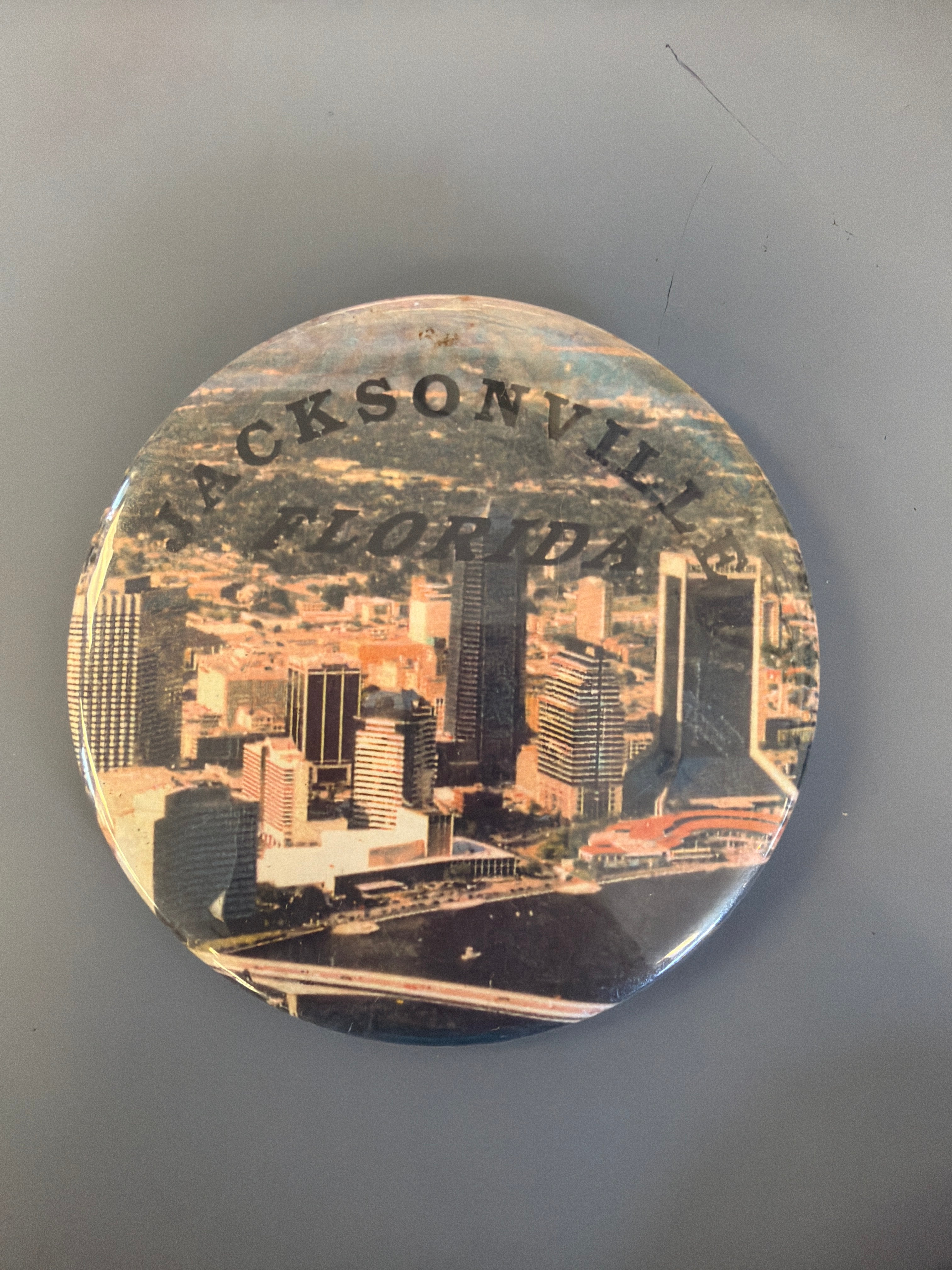 Vintage Jacksonville Button