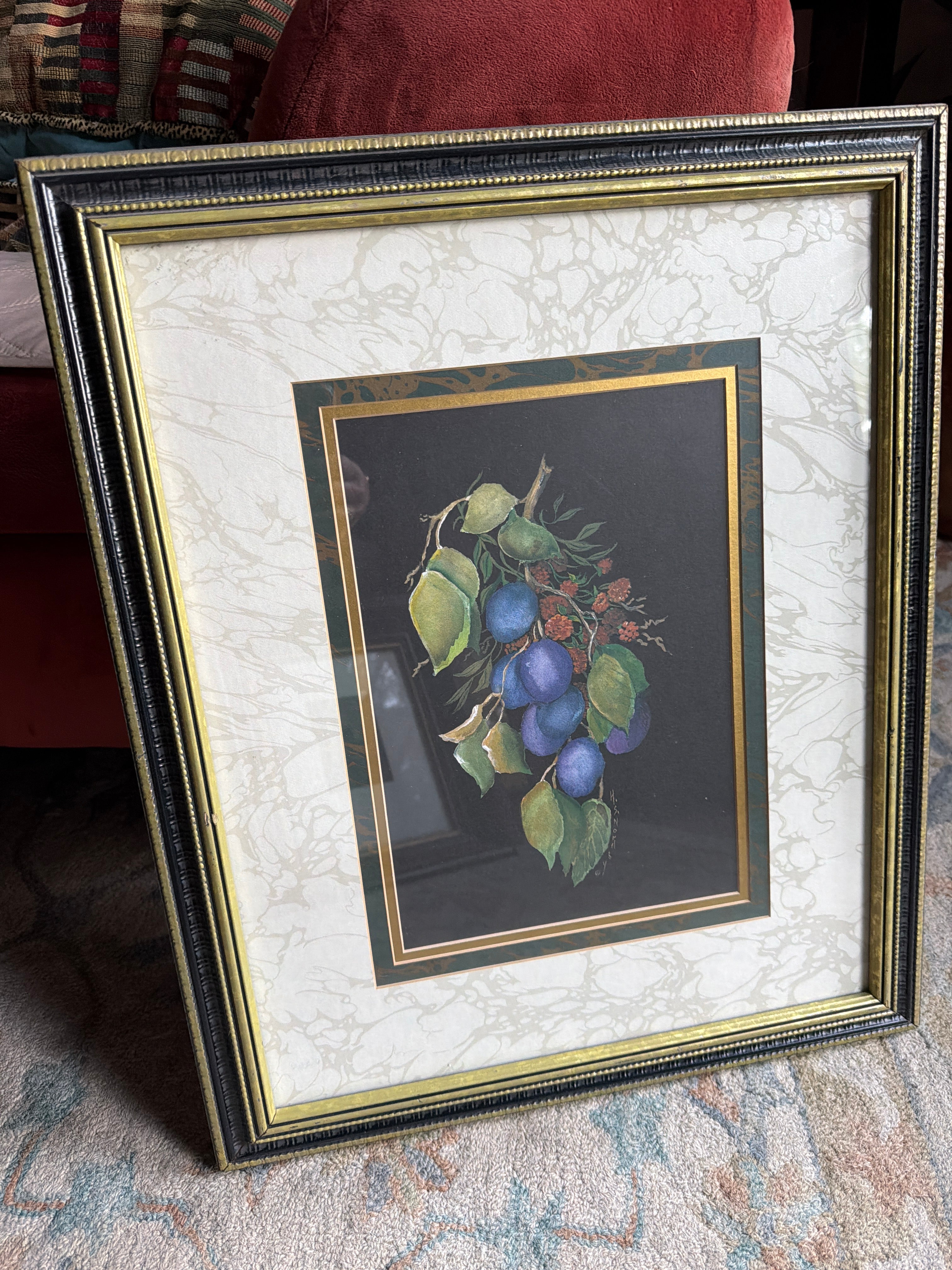 Plums and Berries