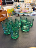 Anchor Hocking Tartan glasses (set of 8)