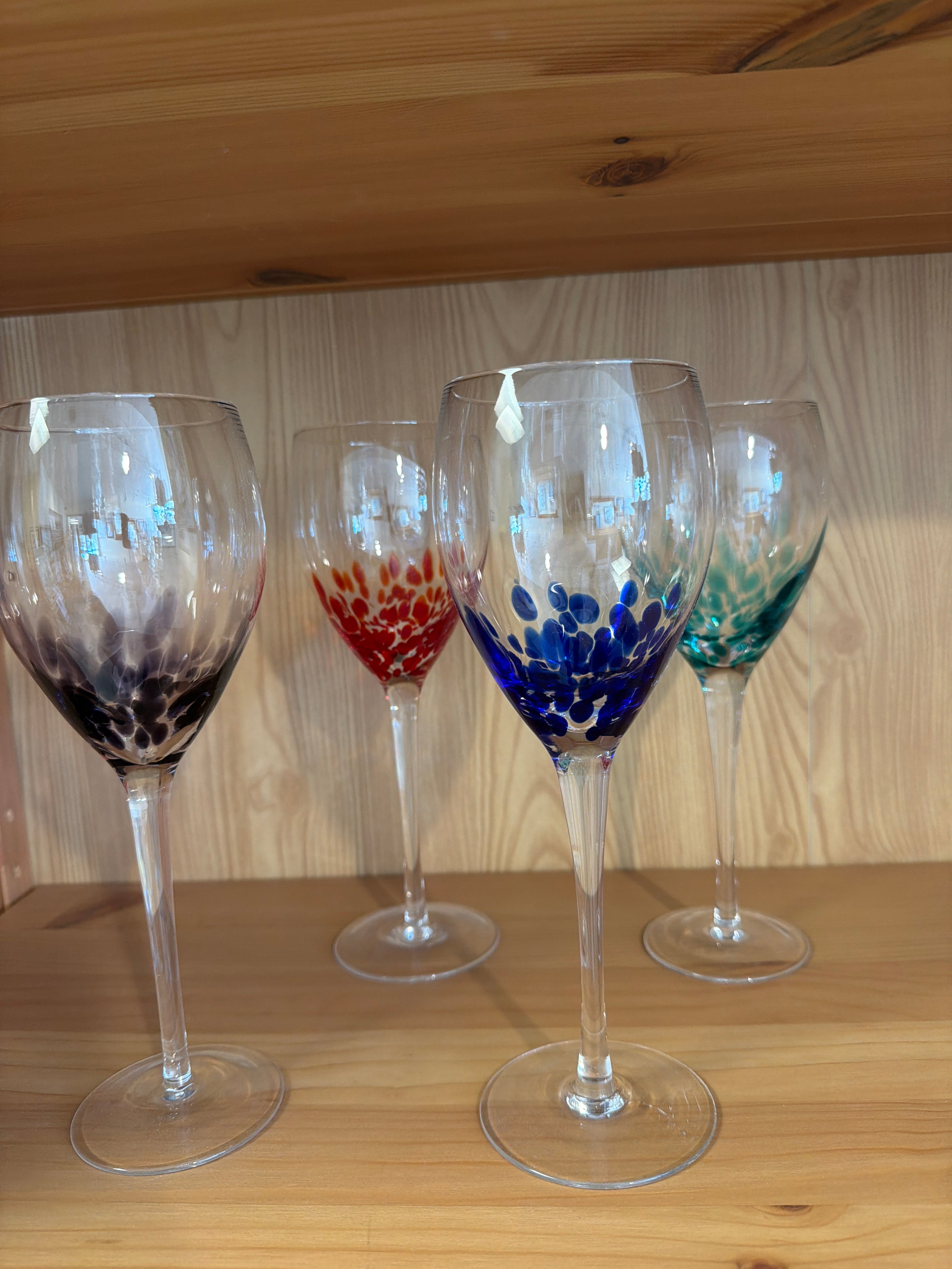 Pier 1 Confetti Glasses