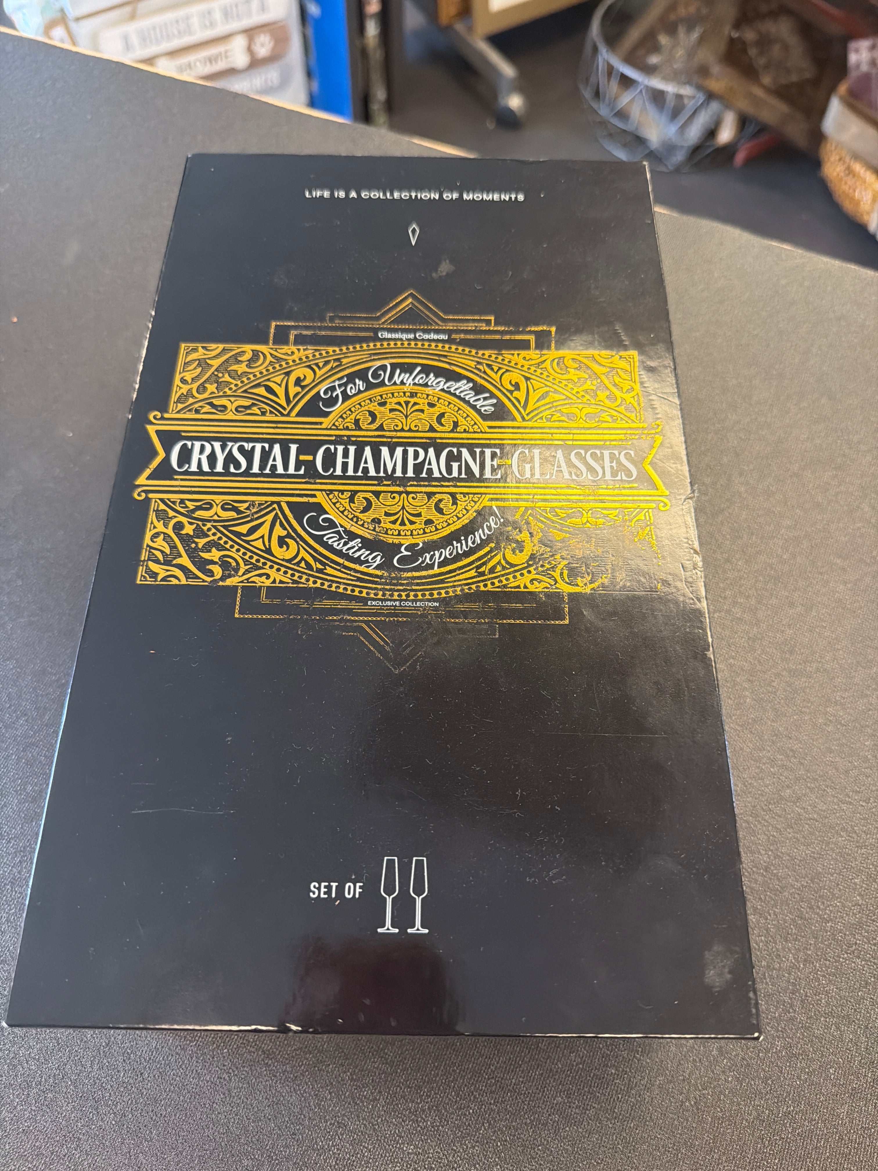 Crystal Champagne Glasses