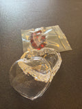 Swarovski Heart Box with Red Hearts