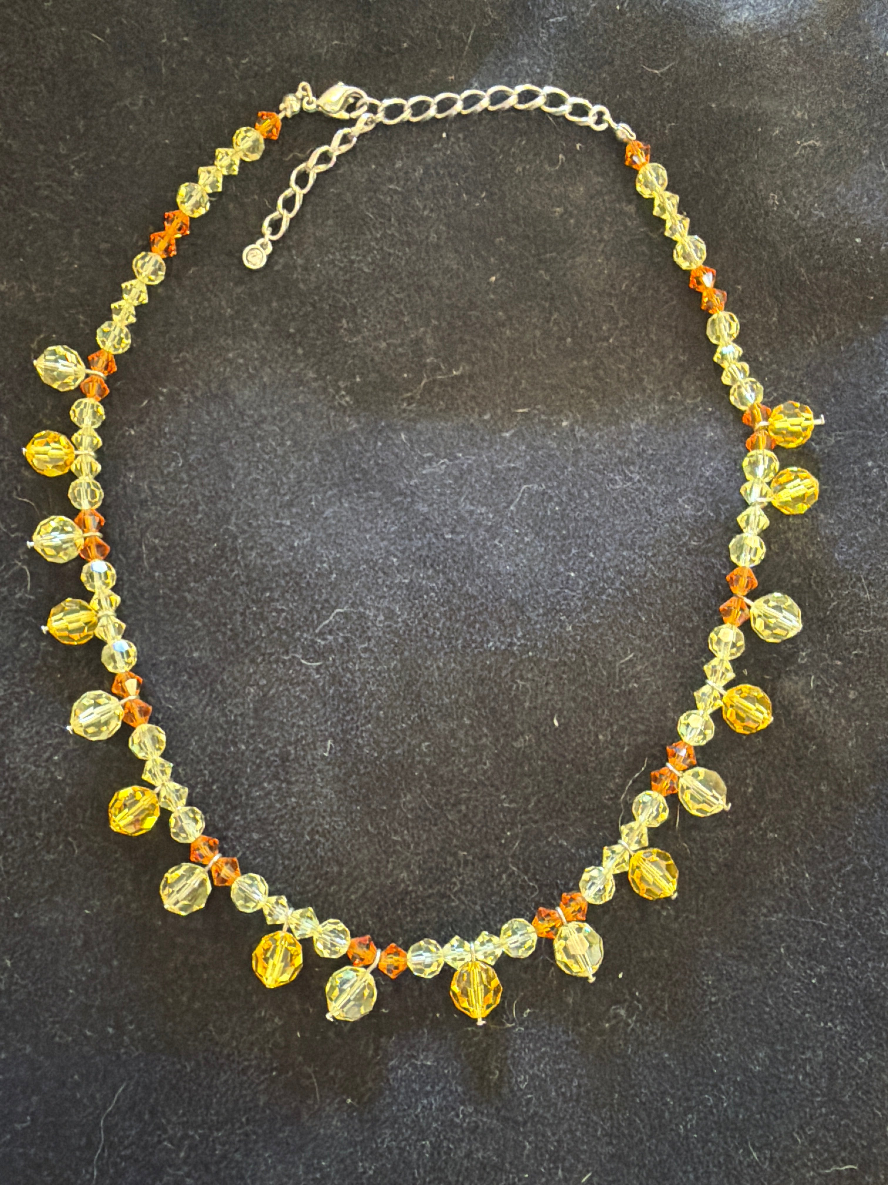 Swarovski Citrine Necklace