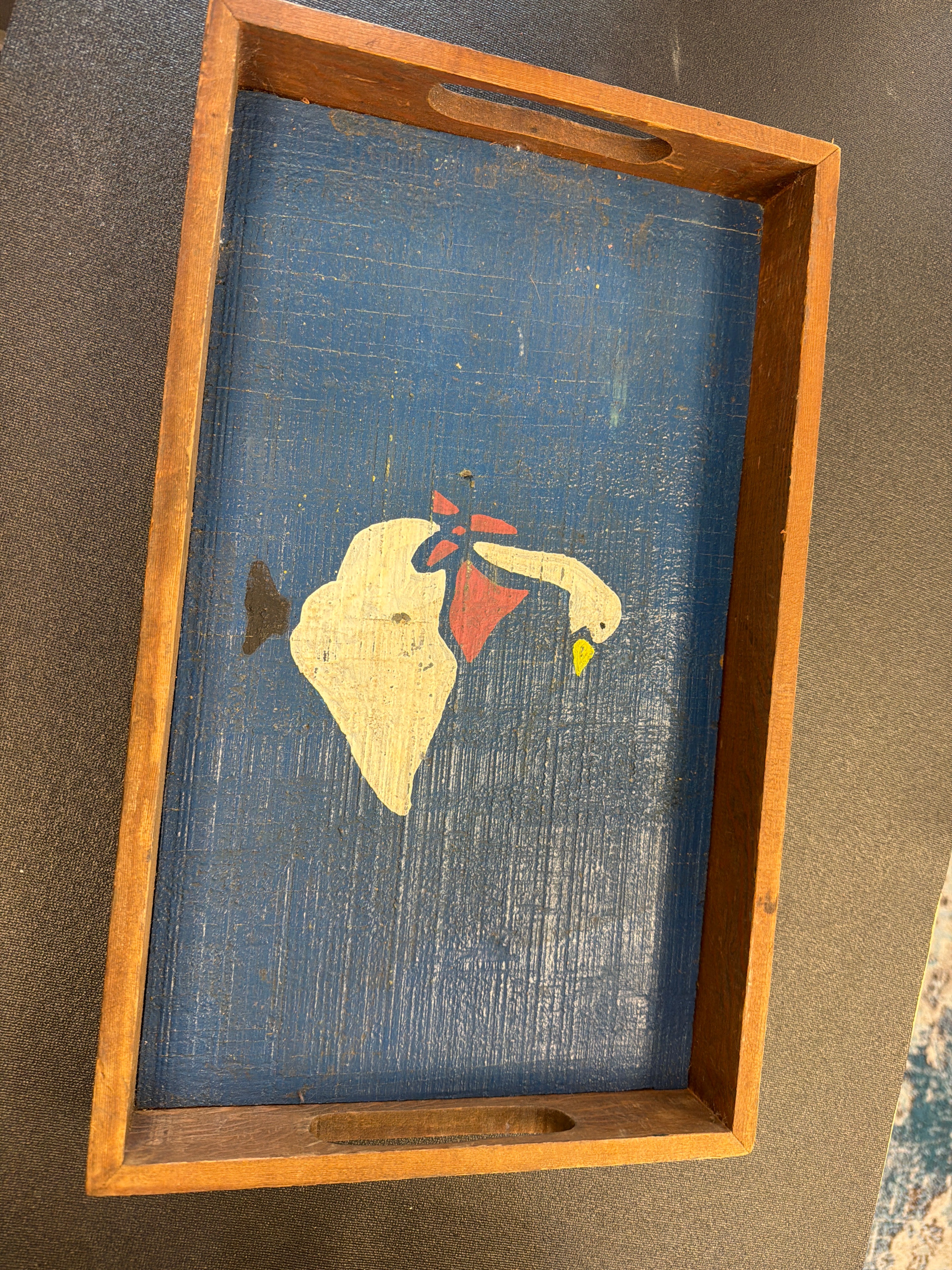 Vintage Goose Serving Tray