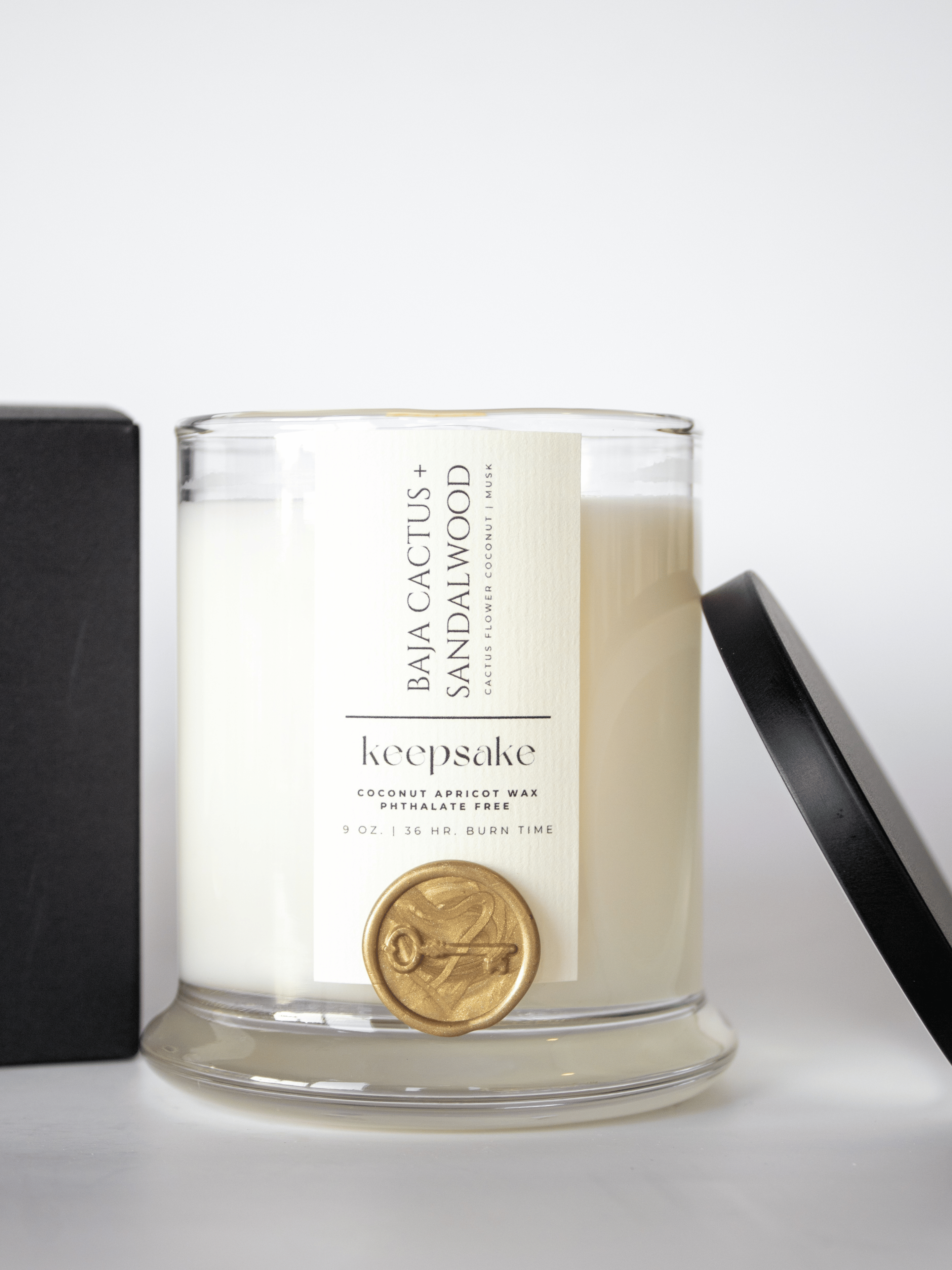 9 oz. Luxury Candle - Baja Cactus + Sandalwood