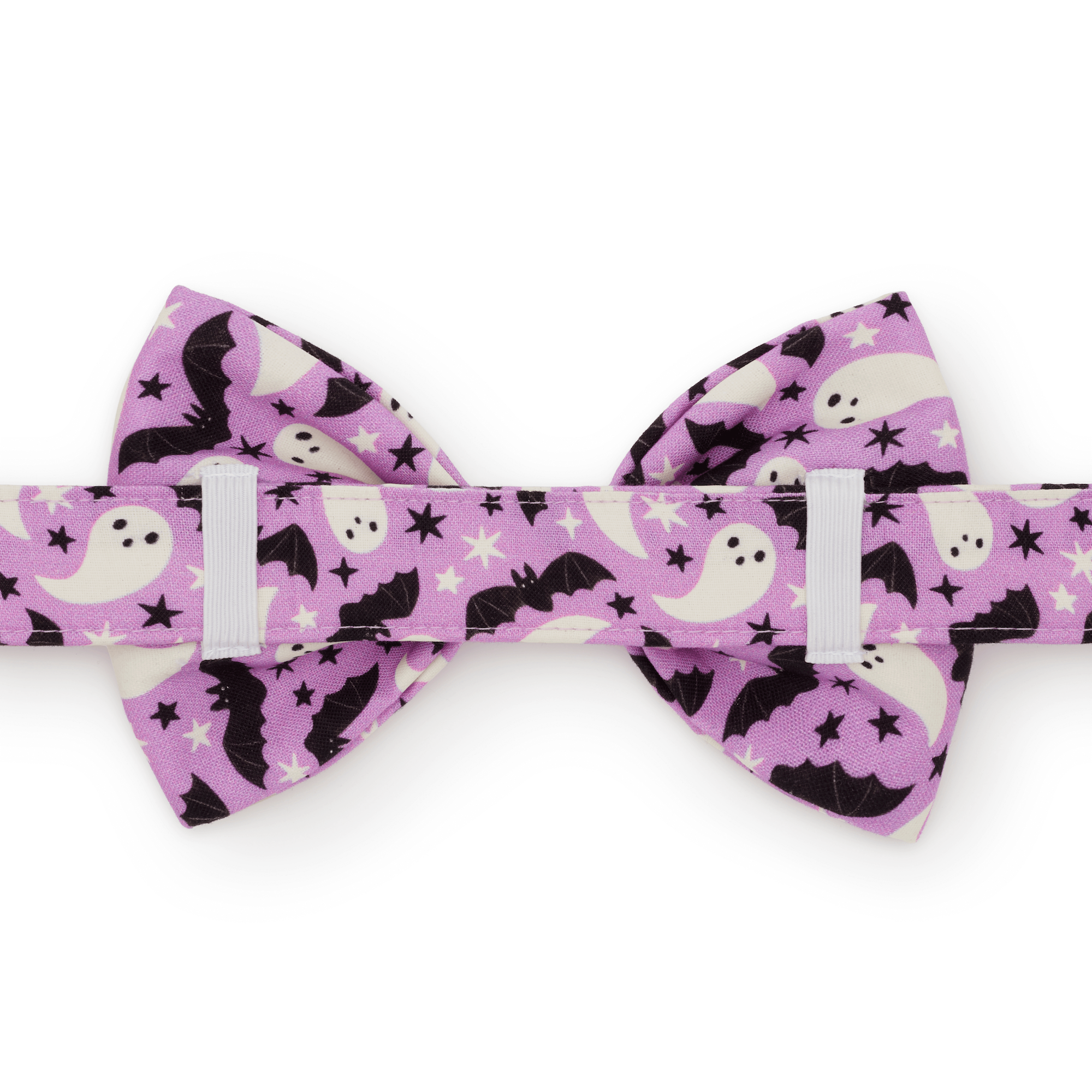 Spooky Season Glow-in-the-Dark Dog Bow Tie: Large