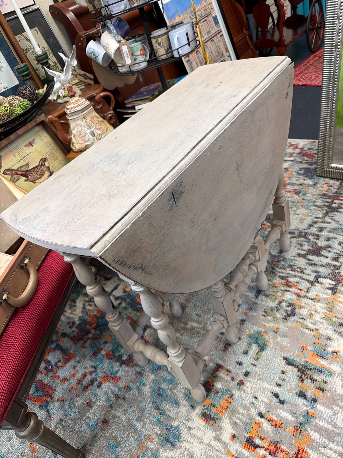 Mahogany Drop Leaf Table