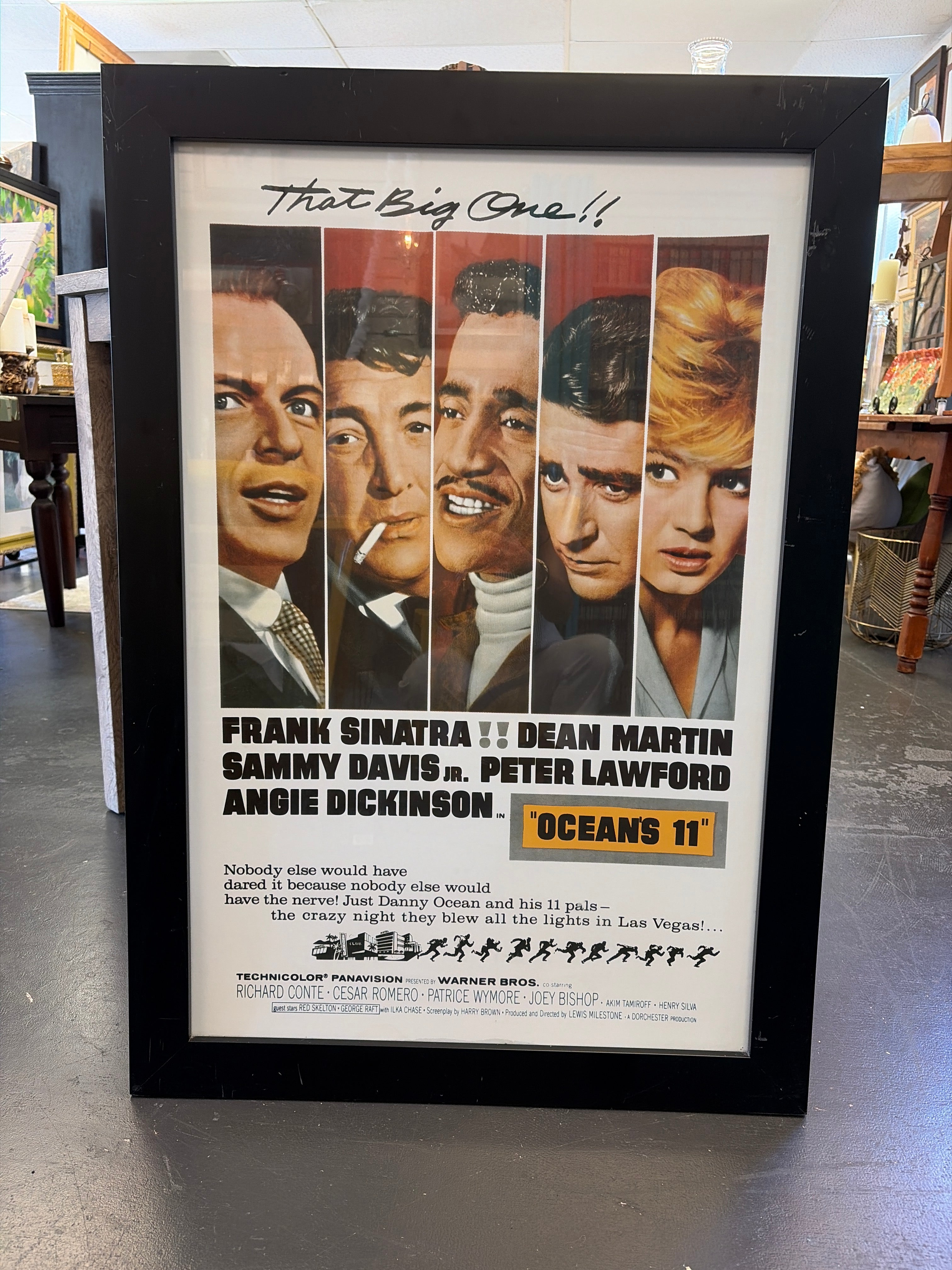 1960 Oceans 11 Framed Poster