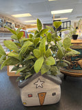 Ceramic plant pot