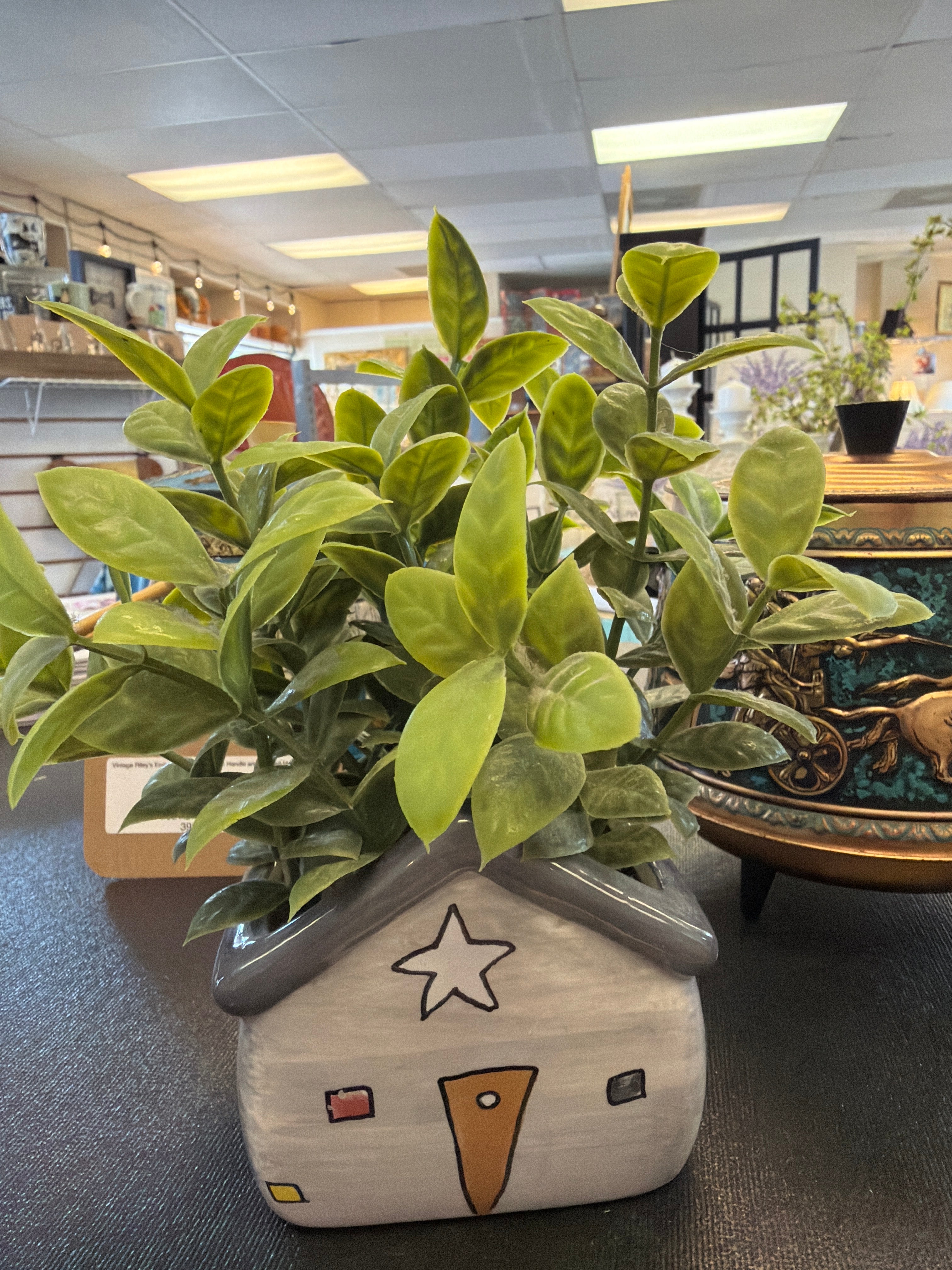Ceramic plant pot