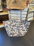 Floral tote bag