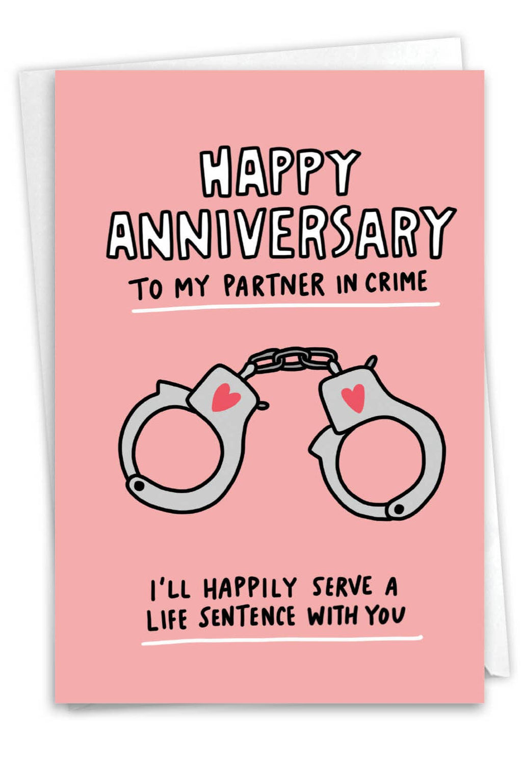 Anniversary Card - Partner In Crime