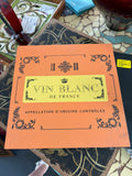 Vin Blanc sign