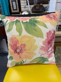 Floral Throw Pillow