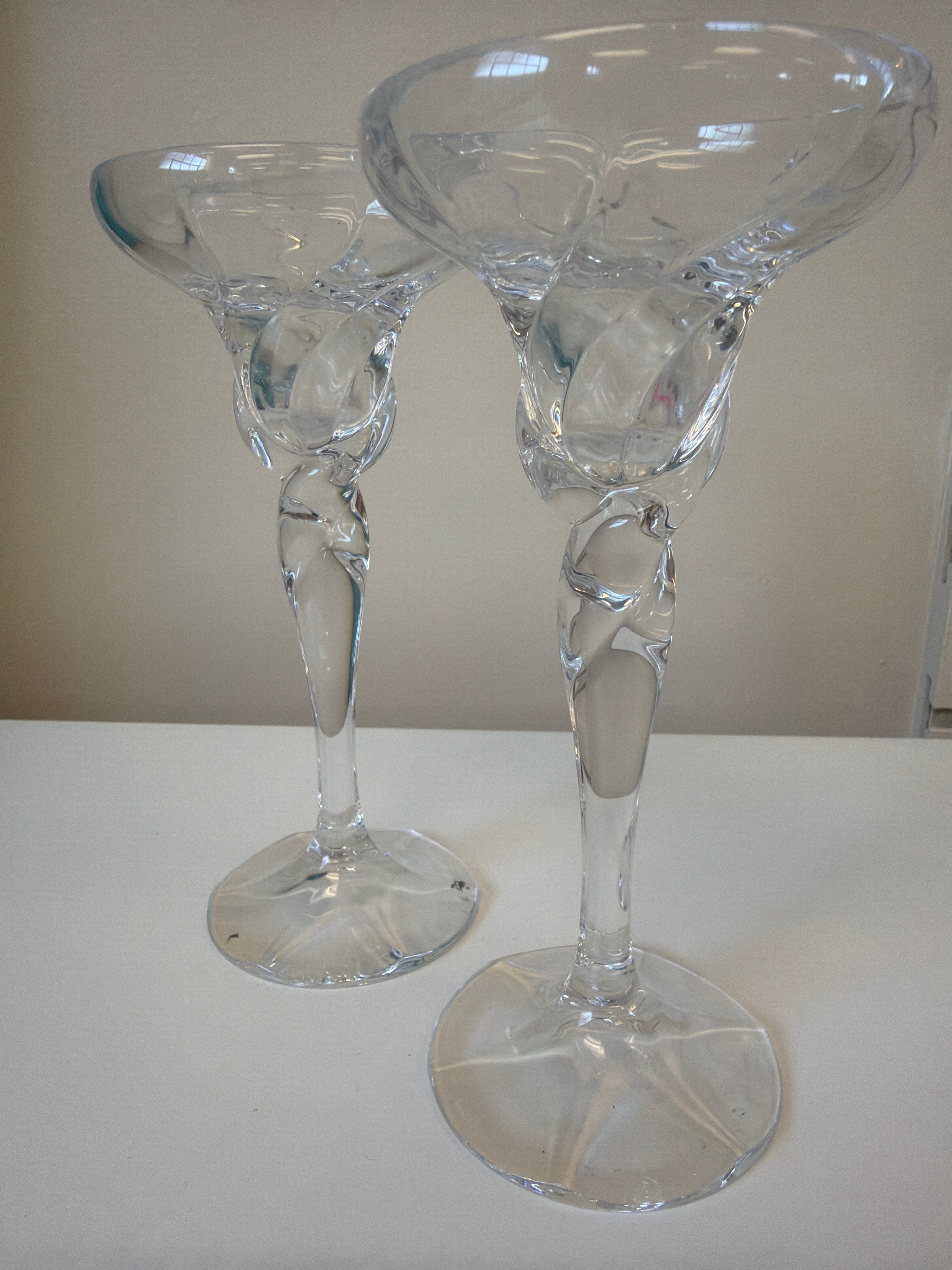 Pair Lenox Rhythm Candlesticks