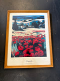 Coquelicots à Bédoin- Léon Zanella.