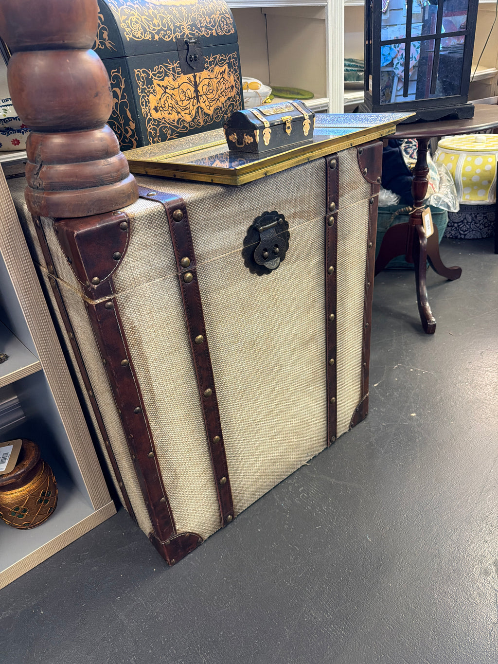 Large Steamer Trunk