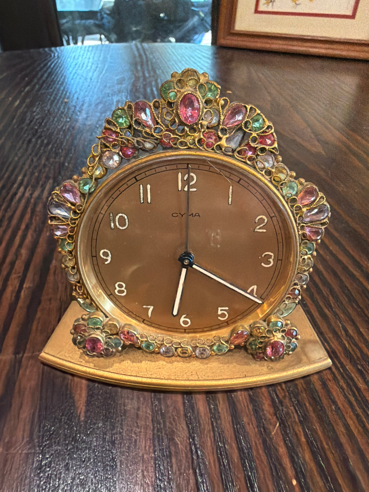 Vintage CYMA Desk Alarm Clock