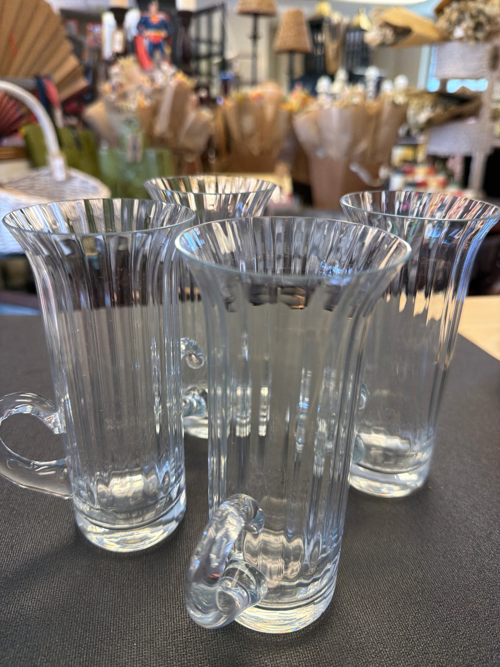 Crystal Pitcher Glasses (4)